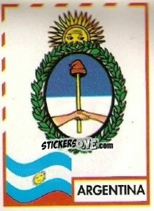 Sticker Escudo - Copa América 1995 - Mundicromo