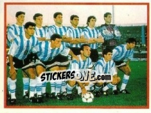 Sticker Equipo - Copa América 1995 n. 2 - Mundicromo