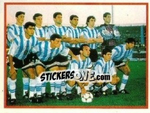 Cromo Equipo - Copa América 1995 - Mundicromo