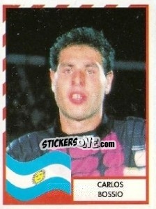 Figurina Carlos Bossio - Copa América 1995 - Mundicromo