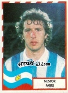 Sticker Nestor Fabri - Copa América 1995 - Mundicromo