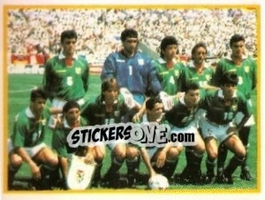 Cromo Equipo - Copa América 1995 - Mundicromo