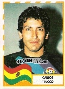 Sticker Carlos Trucco - Copa América 1995 - Mundicromo
