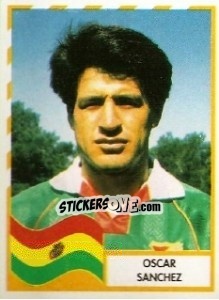 Sticker Oscar Sanchez - Copa América 1995 - Mundicromo