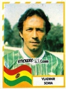 Sticker Vladimir Soria - Copa América 1995 - Mundicromo