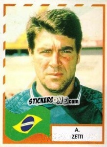 Sticker A. Zetti - Copa América 1995 n. 44 - Mundicromo