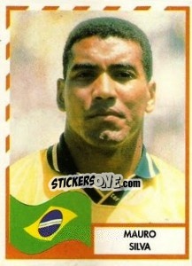 Cromo Mauro Silva - Copa América 1995 - Mundicromo