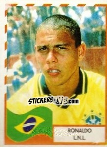 Cromo Ronaldo L.N.L. - Copa América 1995 - Mundicromo