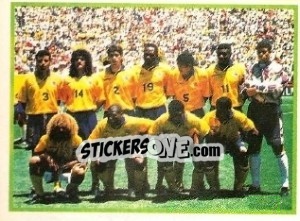 Sticker Equipo - Copa América 1995 n. 62 - Mundicromo
