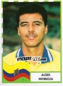 Sticker Alexis Mendoza - Copa América 1995 n. 66 - Mundicromo