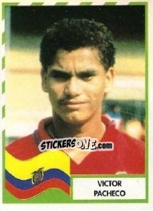 Sticker Victor Pacheco - Copa América 1995 n. 76 - Mundicromo