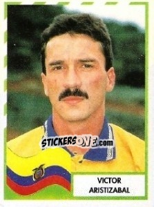 Sticker Victor Aristizabal - Copa América 1995 - Mundicromo