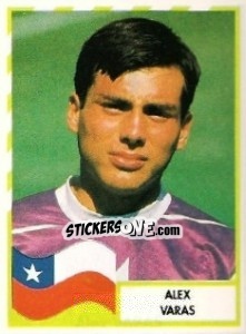 Sticker Alex Varas - Copa América 1995 - Mundicromo