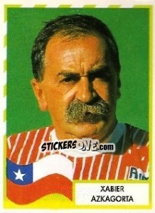 Sticker Xabier Azkagorta - Copa América 1995 n. 91 - Mundicromo