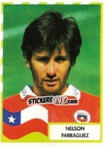 Figurina Nelson Parraguez - Copa América 1995 - Mundicromo