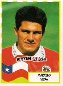Sticker Marcelo Vega - Copa América 1995 n. 97 - Mundicromo