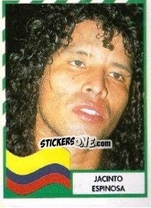 Figurina Jacinto Espinosa - Copa América 1995 - Mundicromo