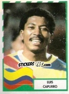 Sticker Luis Capurro - Copa América 1995 n. 105 - Mundicromo