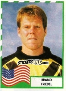 Cromo Brad Friedel - Copa América 1995 n. 123 - Mundicromo