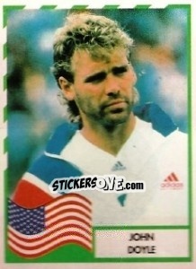 Sticker John Doyle - Copa América 1995 n. 128 - Mundicromo