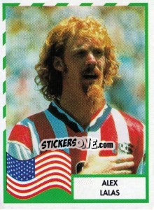 Sticker Alex Lalas - Copa América 1995 n. 130 - Mundicromo