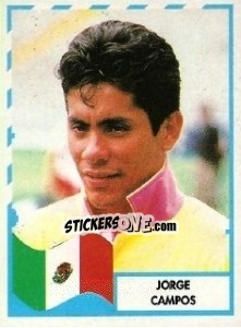 Sticker Jorge Campos - Copa América 1995 n. 143 - Mundicromo