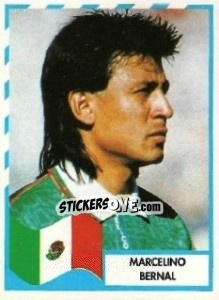 Cromo Marcelino Bernal - Copa América 1995 - Mundicromo