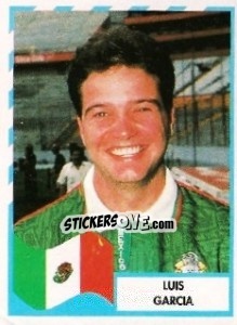 Sticker Luis Garcia - Copa América 1995 - Mundicromo