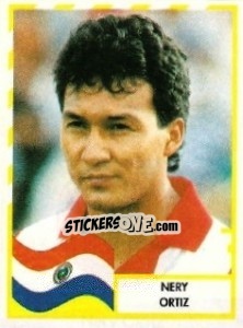 Sticker Nery Ortiz - Copa América 1995 - Mundicromo