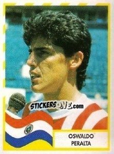 Sticker Oswaldo Peralta - Copa América 1995 - Mundicromo