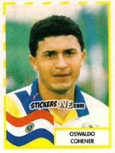 Cromo Oswaldo Cohener - Copa América 1995 - Mundicromo