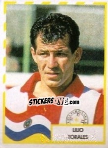 Sticker Lilio Torales - Copa América 1995 - Mundicromo