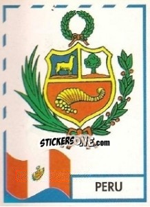 Sticker Escudo - Copa América 1995 - Mundicromo