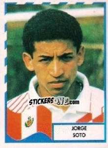 Sticker Jorge Soto - Copa América 1995 n. 186 - Mundicromo