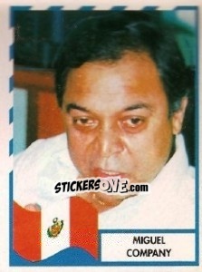 Sticker Miguel Company - Copa América 1995 n. 191 - Mundicromo
