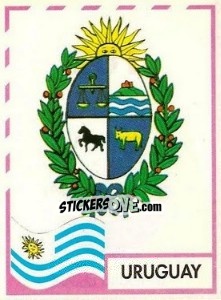 Sticker Escudo - Copa América 1995 - Mundicromo