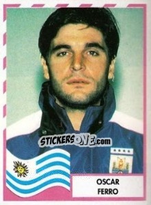 Sticker Oscar Ferro - Copa América 1995 - Mundicromo