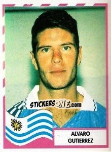 Sticker Alvaro Gutierrez - Copa América 1995 - Mundicromo