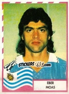 Sticker Eber Moas - Copa América 1995 - Mundicromo