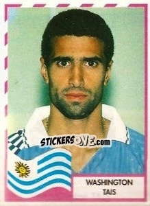 Sticker Washington Tais - Copa América 1995 - Mundicromo