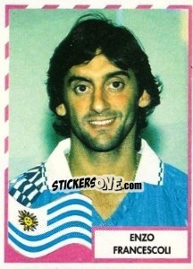 Sticker Enzo Francescoli - Copa América 1995 n. 217 - Mundicromo