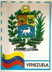 Sticker Escudo - Copa América 1995 - Mundicromo