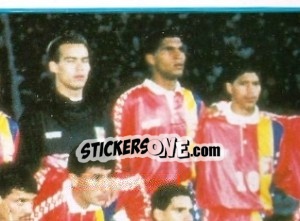 Figurina Equipo (puzzle 2) - Copa América 1995 - Mundicromo