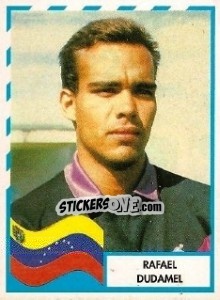 Sticker Rafael Dudamel - Copa América 1995 - Mundicromo