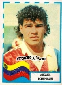 Sticker Miguel Echenausi - Copa América 1995 - Mundicromo