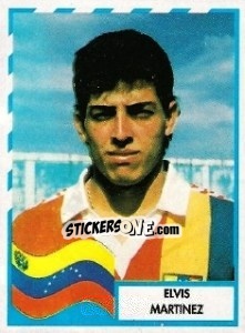 Cromo Elvis Martinez - Copa América 1995 - Mundicromo
