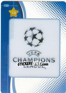 Sticker UEFA Champions League - UEFA Champions League 2008-2009. Trading Cards Game - Panini