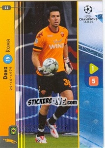 Sticker Doni - UEFA Champions League 2008-2009. Trading Cards Game - Panini
