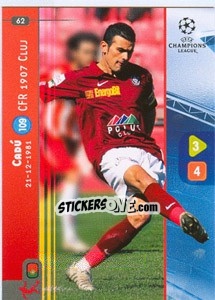 Cromo Cadú - UEFA Champions League 2008-2009. Trading Cards Game - Panini