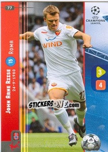Sticker John Arne Riise - UEFA Champions League 2008-2009. Trading Cards Game - Panini